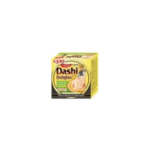 Churu Cat Dashi Delights Chicken with Tuna&Scallop 70g | Pejskovice