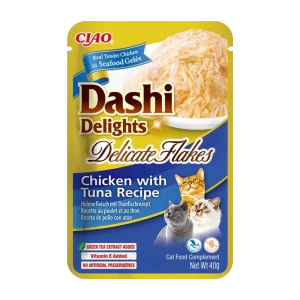 Churu Cat Dashi Delights Deli Flakes Chicken & Tuna 40g (40 g)