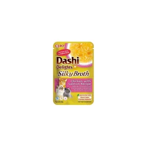 Churu Cat Dashi Delights Silky Broth Chick&Salmon 40g | Pejskovice