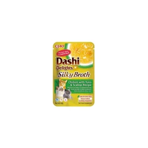Churu Cat Dashi Delights Silky Broth Chick&Tun&Scal40g | Pejskovice