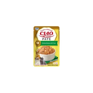 Churu Cat Entrée Paté Chicken Recipe with Tuna 40g | Pejskovice