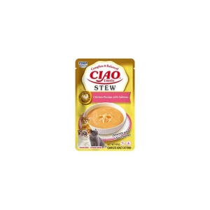 Churu Cat Entrée Stew Chicken Recipe with Salmon 40g | Pejskovice