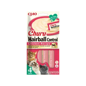 Churu Cat Hairball Chicken Recipe 4 x 14g (56 g)