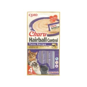 Churu Cat Hairball Tuna Recipe 4 x 14g (56 g)