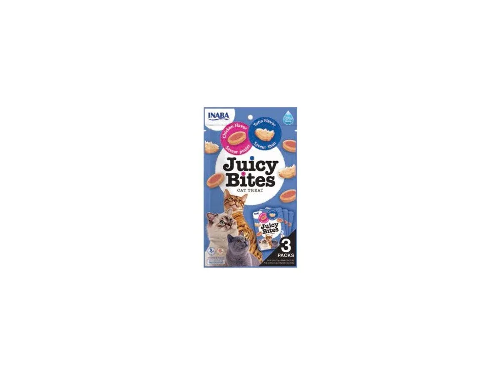 Churu Cat Juicy Bites Chicken&Tuna Flavor 3x11,3g | Pejskovice