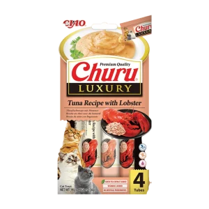 Churu Cat Luxury Tuna Recipe with Lobster 4 x 14g