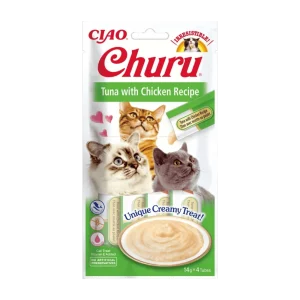 Churu Cat Purée Tuna with Chicken 4 x 14g (56 g)