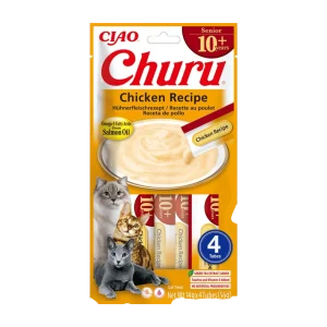 Churu Cat Senior 10+ Chicken Recipe 4 x 14g