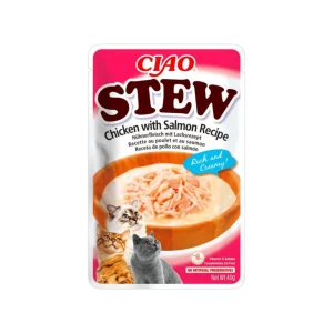 Churu Cat Stew Chicken with Salmon Recipe 40g (40 g)