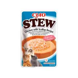 Churu Cat Stew Chicken with Scallop Recipe 40g (40 g)