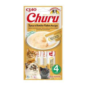Churu Cat Tuna & Bonito Flakes Recipe 4 x 14g (56 g)
