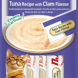 Churu Cat Tuna Recipe with Clam Flavour 4 x 14g (56 g)
