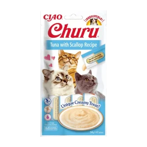 Churu Cat Tuna with Scallop 4 x 14g (56 g)