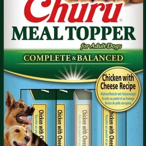 Churu Dog Meal Topper Chicken with Cheese Recipe 4 x 14g (56 g)