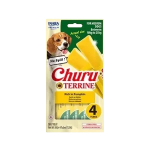 Churu Dog Terrine dýně plemena M 4x30g (120 g)