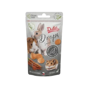 Dafiko drops pro hlodavce mrkev 75g (75 g)