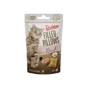 Dafiko plněné polštářky pro kočky kachní 40g (40 g)