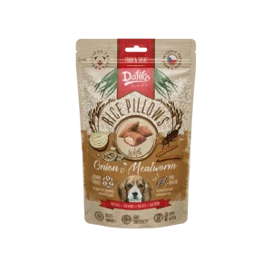 Dafiko plněné polštářky pro psy moučný červ / cibule 80g (80 g)