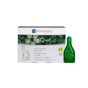 Dermoscent Pyo spot 4 pipety (4 ks, 0-10kg)