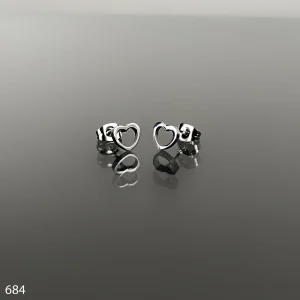 Dětské ocelové náušnice č. 684