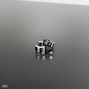 Dětské ocelové náušnice č. 693
