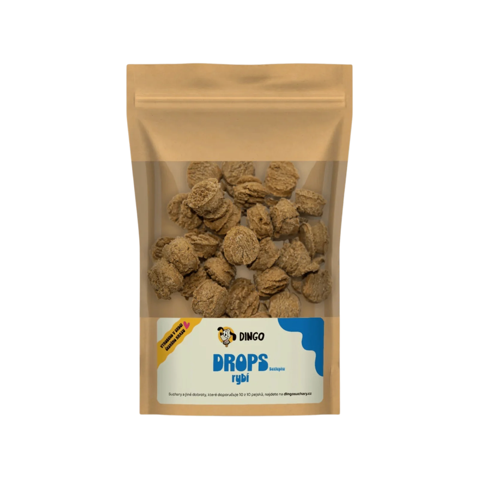 DINGO drops rybí bezlepkové (500 g)