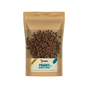 DINGO peletky kachna s krillem bezlepkové 150g (150 g)