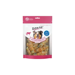 Dokas Rolky z hovězí kůže obalené kuřecím masem 250 g | Pejskovice