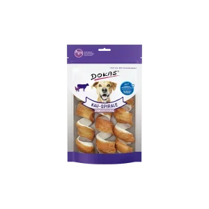 Dokas Spirály z hovězí kůže obalené kuřecím masem 110 g | Pejskovice