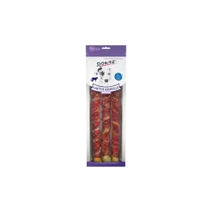 Dokas Tyčky z hovězí kůže obalené kachním masem 315 g | Pejskovice