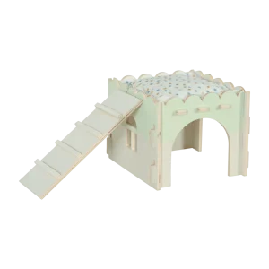 Domeček COSY dřevěný králík 9mm Zolux (Hnědá)