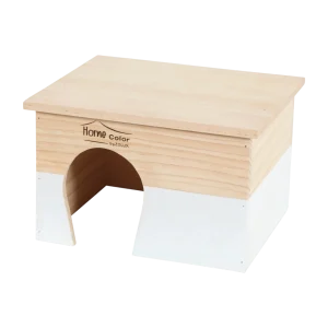 Domek pro hlodavce HOME COLOR L bílý Zolux
