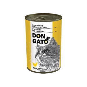 Don Gato cat konzerva drůbeží (415 g)