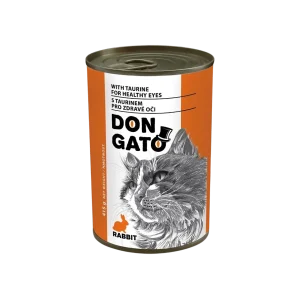 Don Gato cat konzerva králičí (415 g)