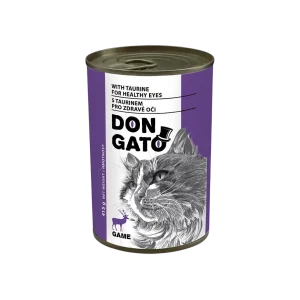 Don Gato cat konzerva zvěřinová 415g (415 g)