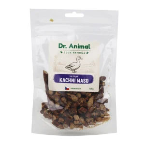 Dr. Animal pochoutka Kachní maso kousky 100g (100 g)
