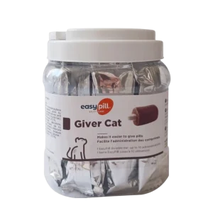 Easypill Giver Cat 300g /průhledná dóza (300 g)