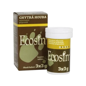 Ecosin chytrá houba pro zvířata 3x3g (9 g)