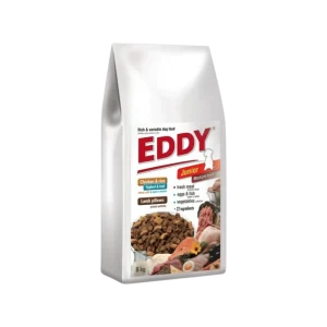 EDDY Junior Medium Breed s masovými polštářky 8kg (8 kg)