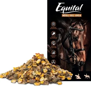 Equital Müsli bez ovsa pro koně 20kg (20 kg)