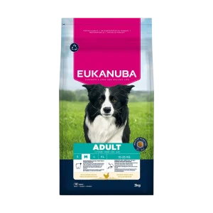 Eukanuba Dog Adult Medium rich in fresh Chicken (3 kg)