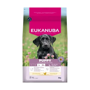 Eukanuba Dog Puppy Large rich in fresh Chicken (3 kg)