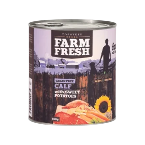 Farm Fresh Dog Calf with Sweet Potatoes konzerva (400 g)