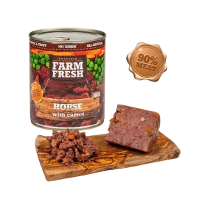 Farm Fresh Dog Horse with Carrot konzerva 800g (800 g)