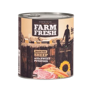 Farm Fresh Dog Sheep with Sweet Potatoes konzerva 400g (400 g)