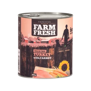 Farm Fresh Dog Turkey with Carrot konzerva (400 g)