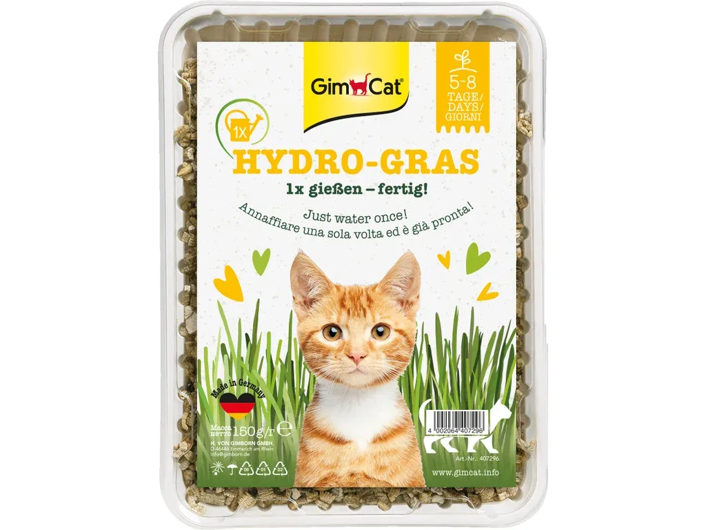 GimCat Hy-Gras tráva pro kočky 150 g