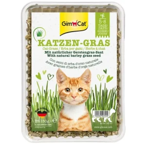 GimCat Katzen-Gras kočičí tráva s luční vůní 150g