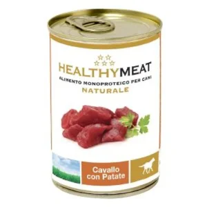 HEALTHYMEAT kousky koňského masa s bramborami 400g | Pejskovice