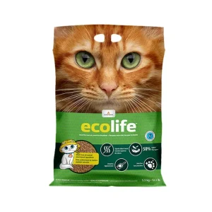 Intersand kočkolit Ecolife 5,5 kg | Pejskovice